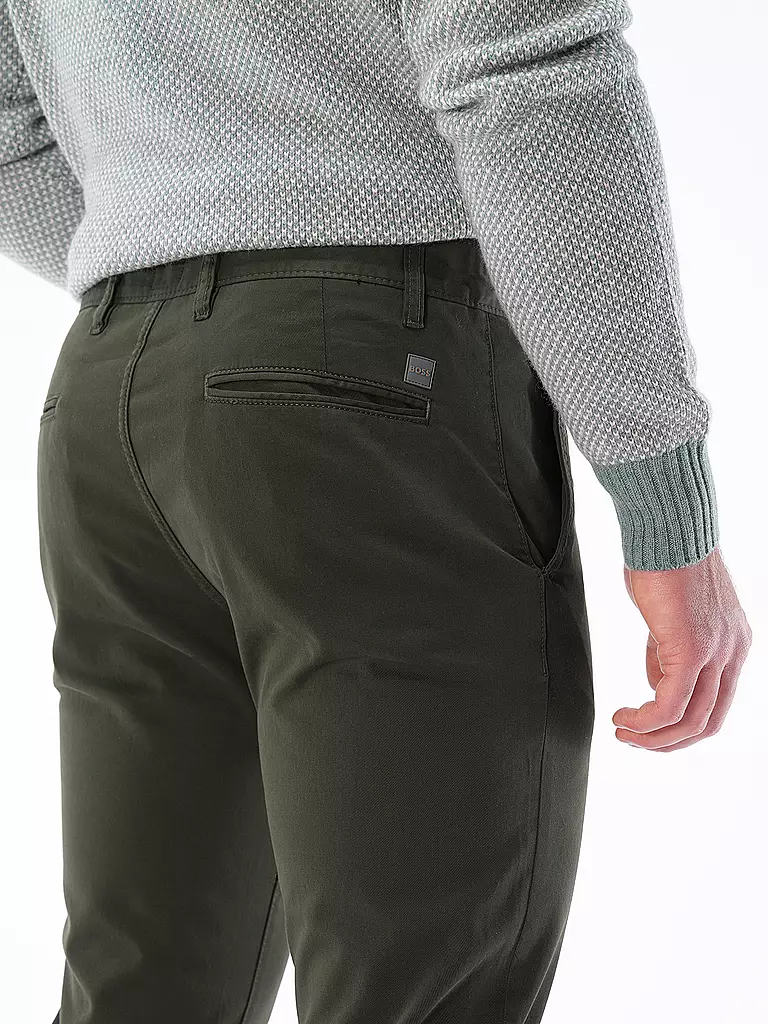 BOSS | Chino Tapered Fit SCHINO TABER-1 | grün