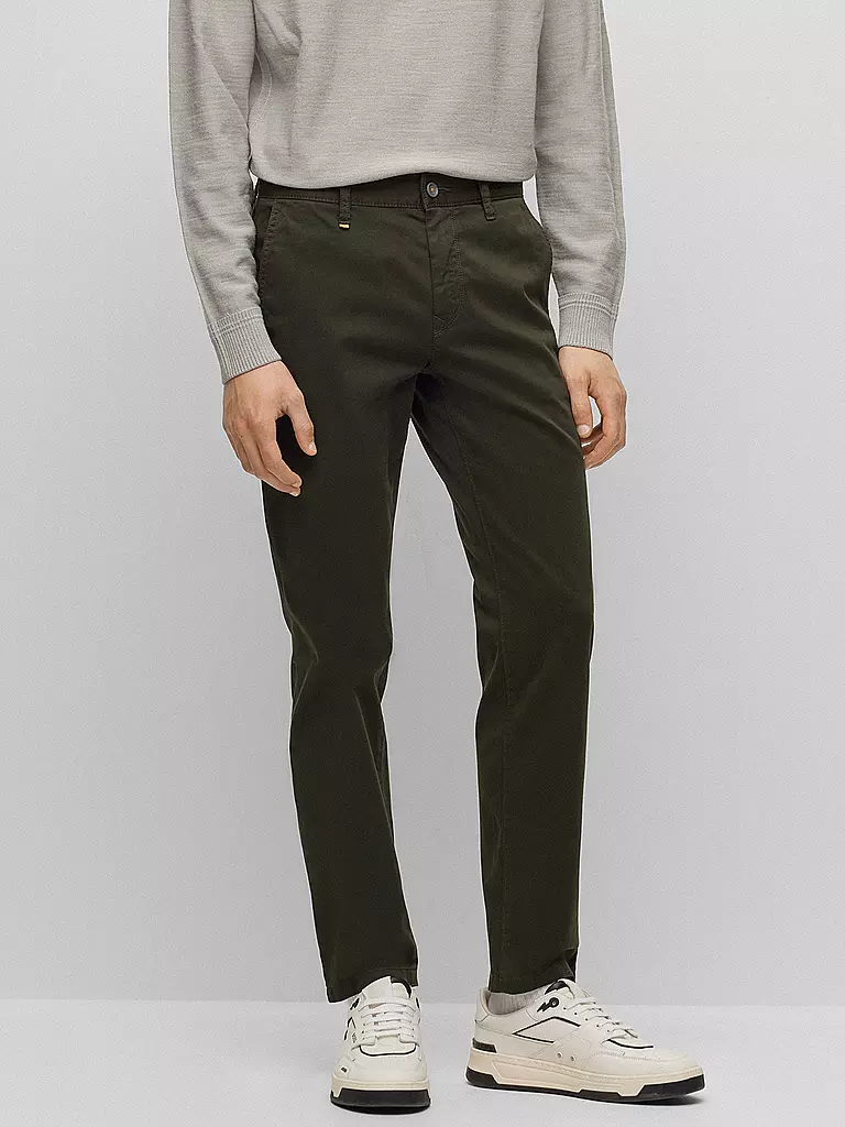 BOSS | Chino Tapered Fit SCHINO TABER-1 | grün