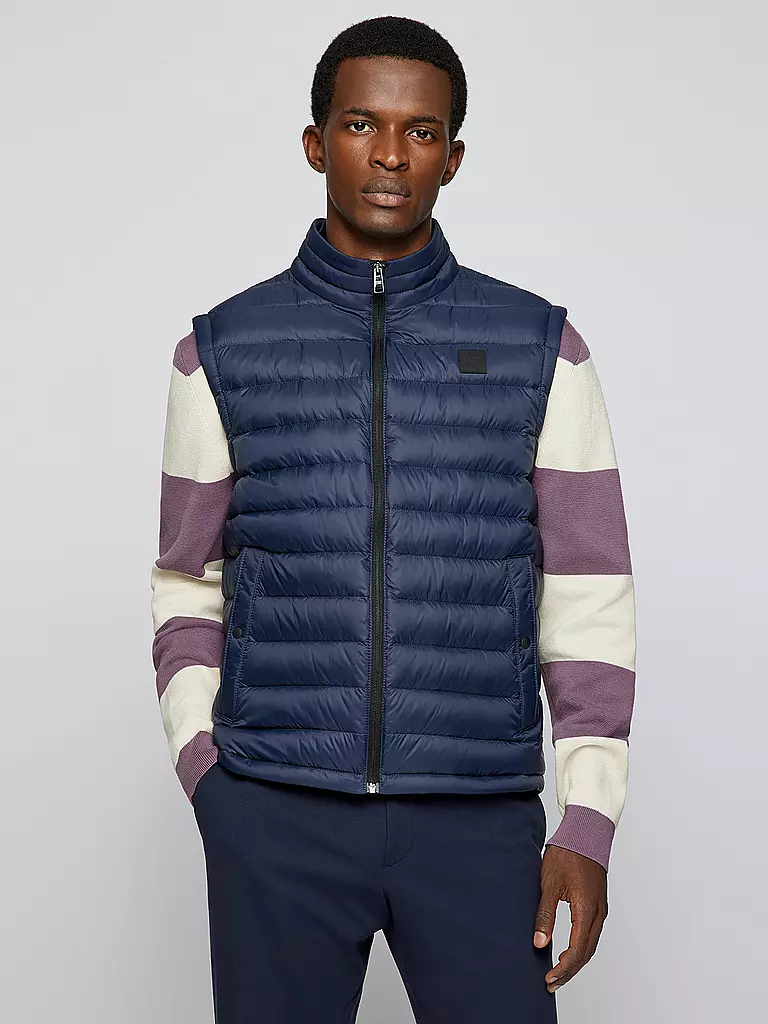 BOSS | Daunengilet Regular Fit Chroma | blau