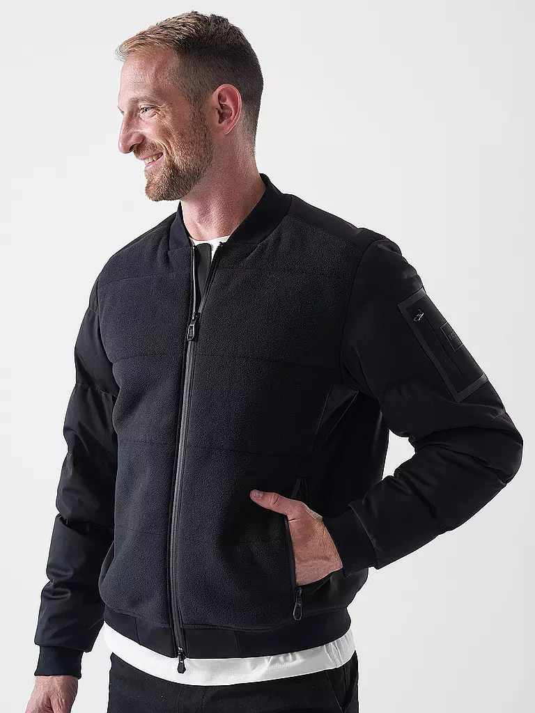 BOSS | Daunensteppjacke | schwarz