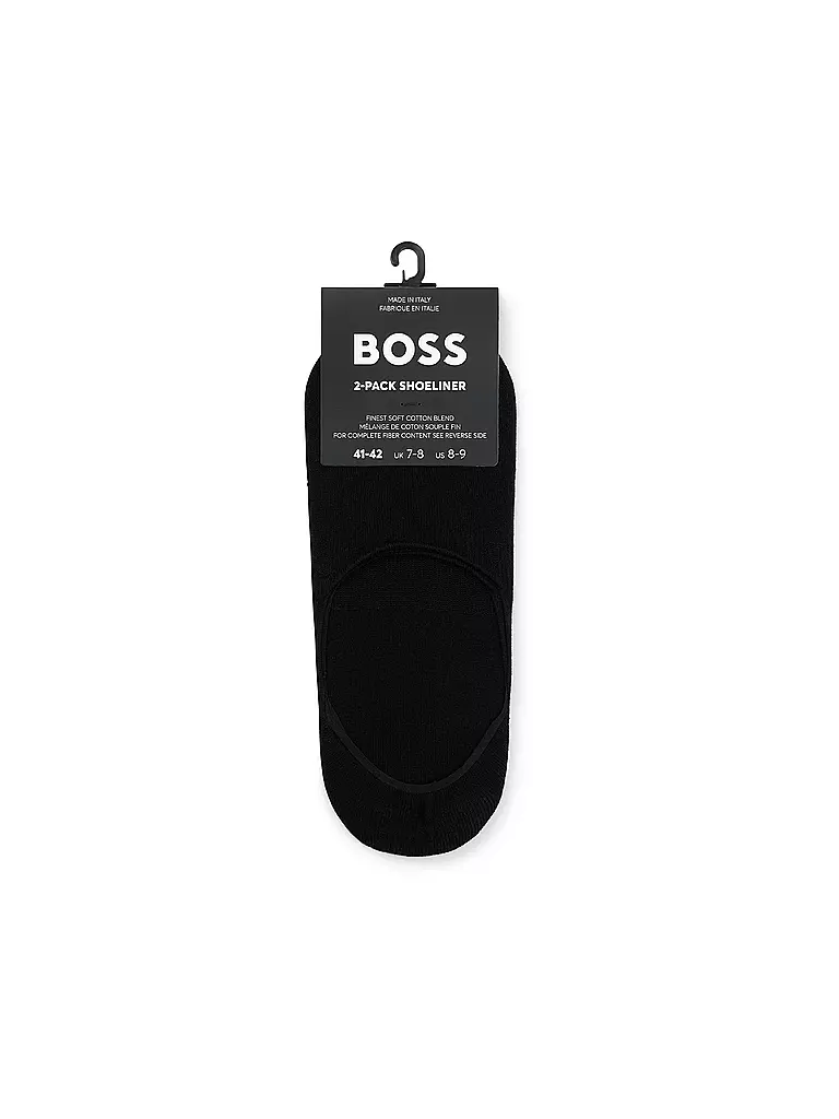 BOSS | Füßlinge 2-er Pkg black | weiss