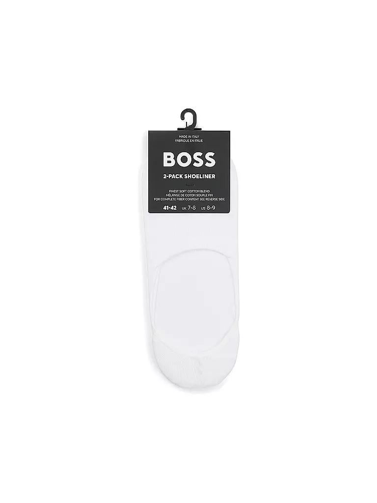 BOSS | Füßlinge 2-er Pkg white | weiss