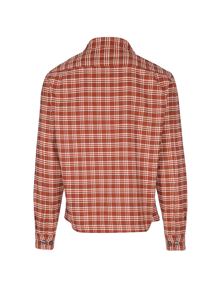 BOSS | Flanellhemd - Overshirt | orange