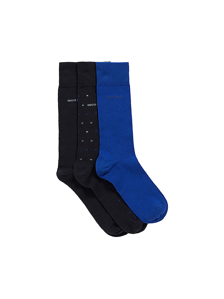 BOSS | Geschenkbox - Socken 3-er Pkg. | blau