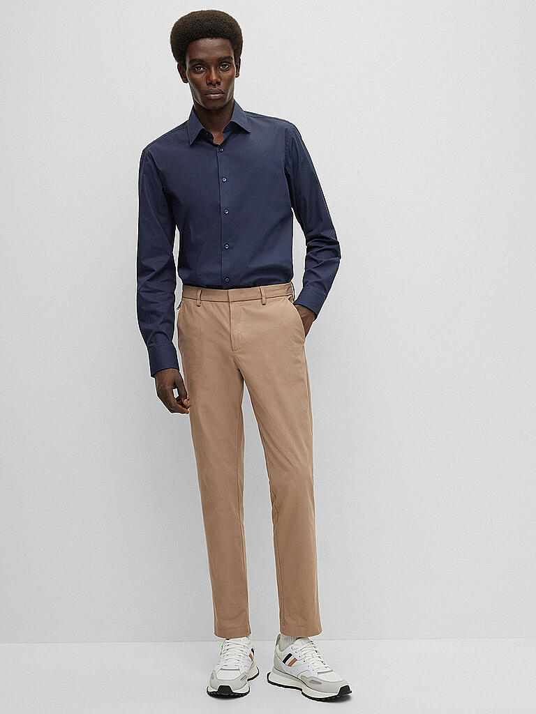 BOSS | Hemd Regular Fit H-JOE  | dunkelblau