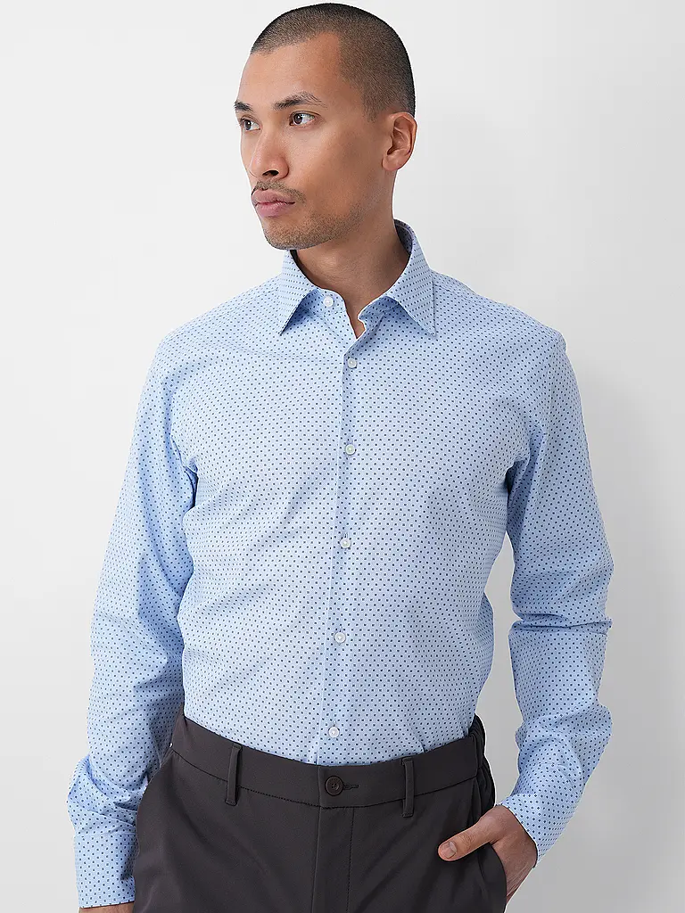 BOSS | Hemd Regular Fit JOE  | hellblau