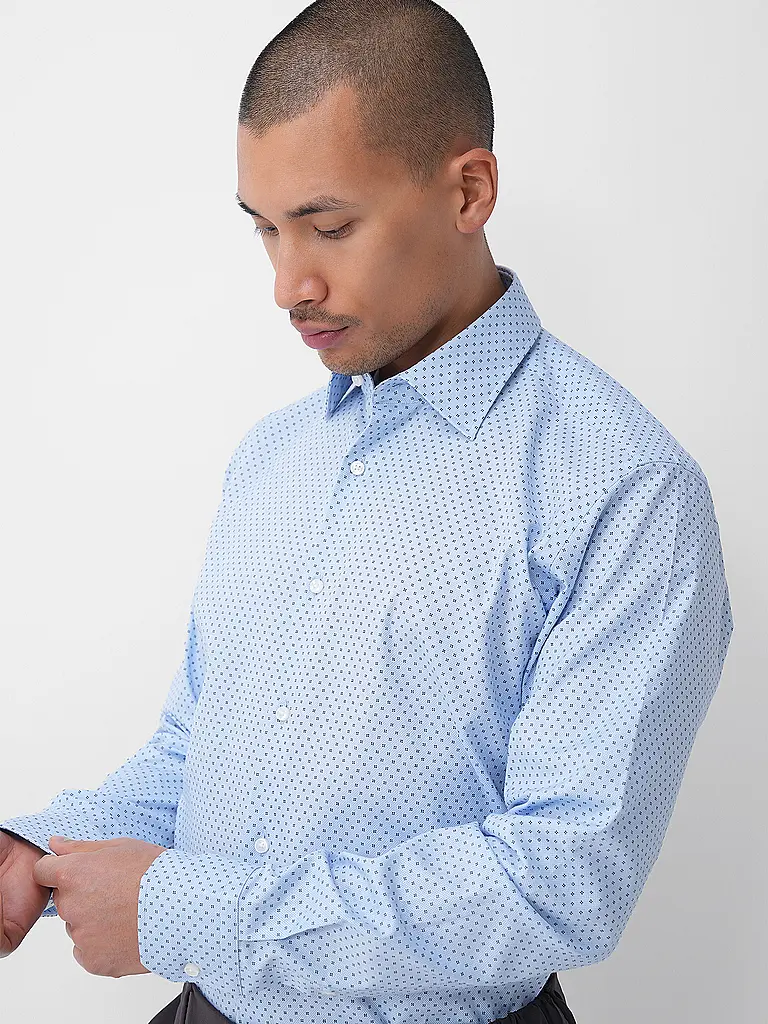 BOSS | Hemd Regular Fit JOE  | hellblau