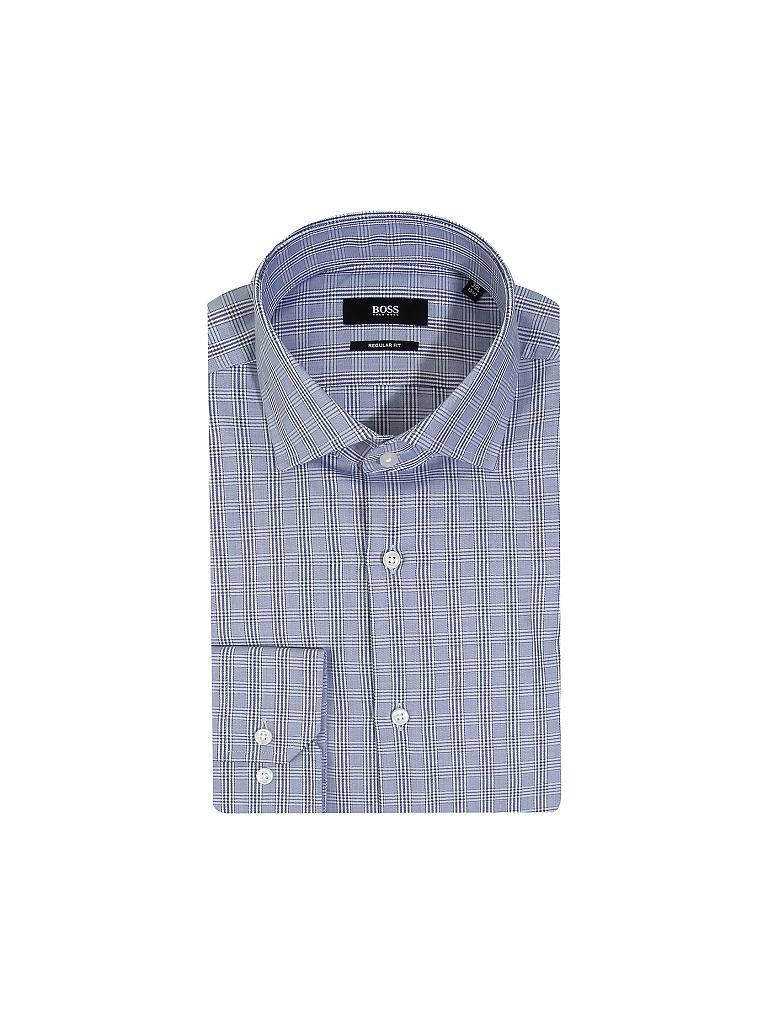 BOSS | Hemd Regular-Fit "Gordon" (Extralange Ärmel) | blau