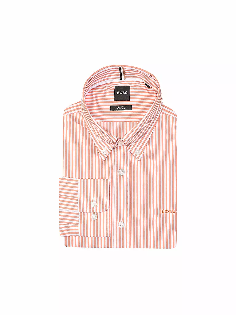 BOSS | Hemd Slim Fit  | orange