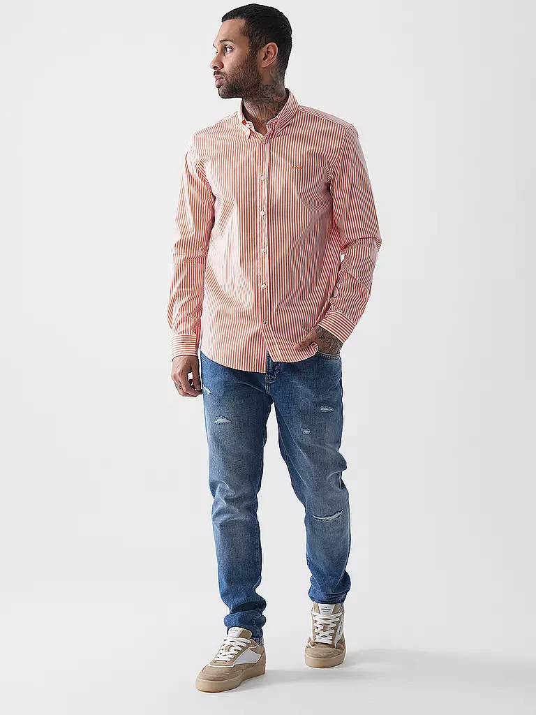 BOSS | Hemd Slim Fit  | orange