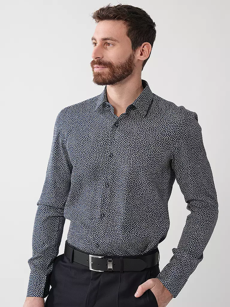 BOSS | Hemd Slim Fit  | dunkelblau