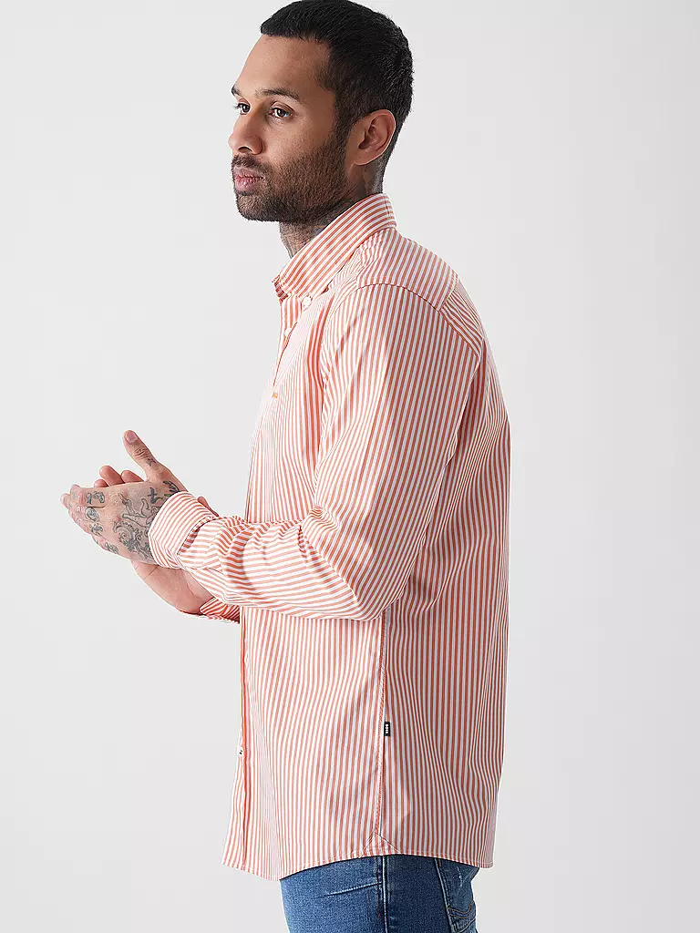 BOSS | Hemd Slim Fit  | orange