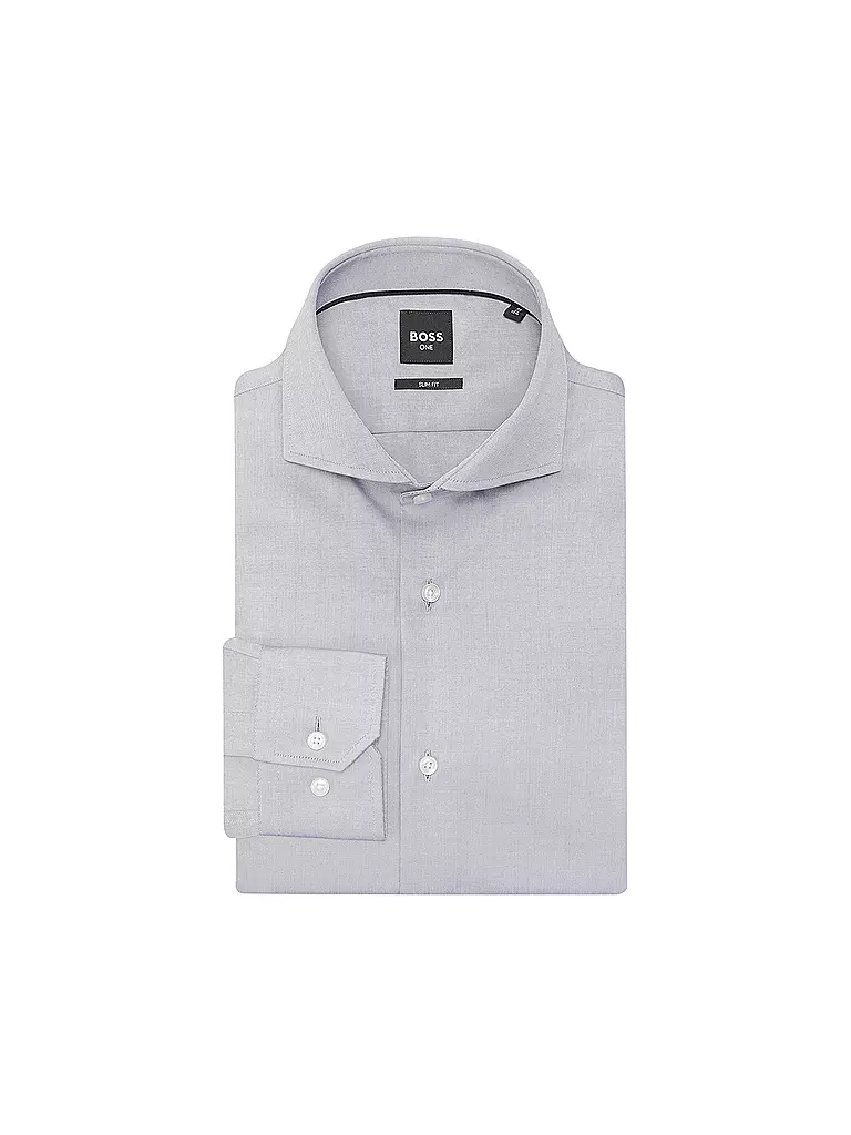 BOSS | Hemd Slim Fit H-HANK | blau