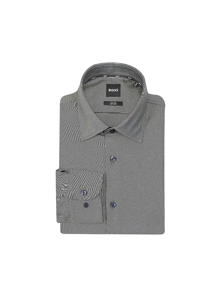 BOSS | Hemd Slim Fit H-HANK | Grün