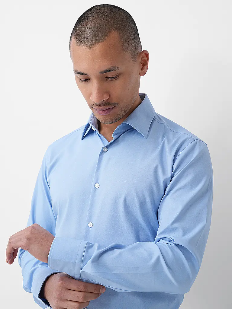 BOSS | Hemd Slim Fit HANK  | Hellblau