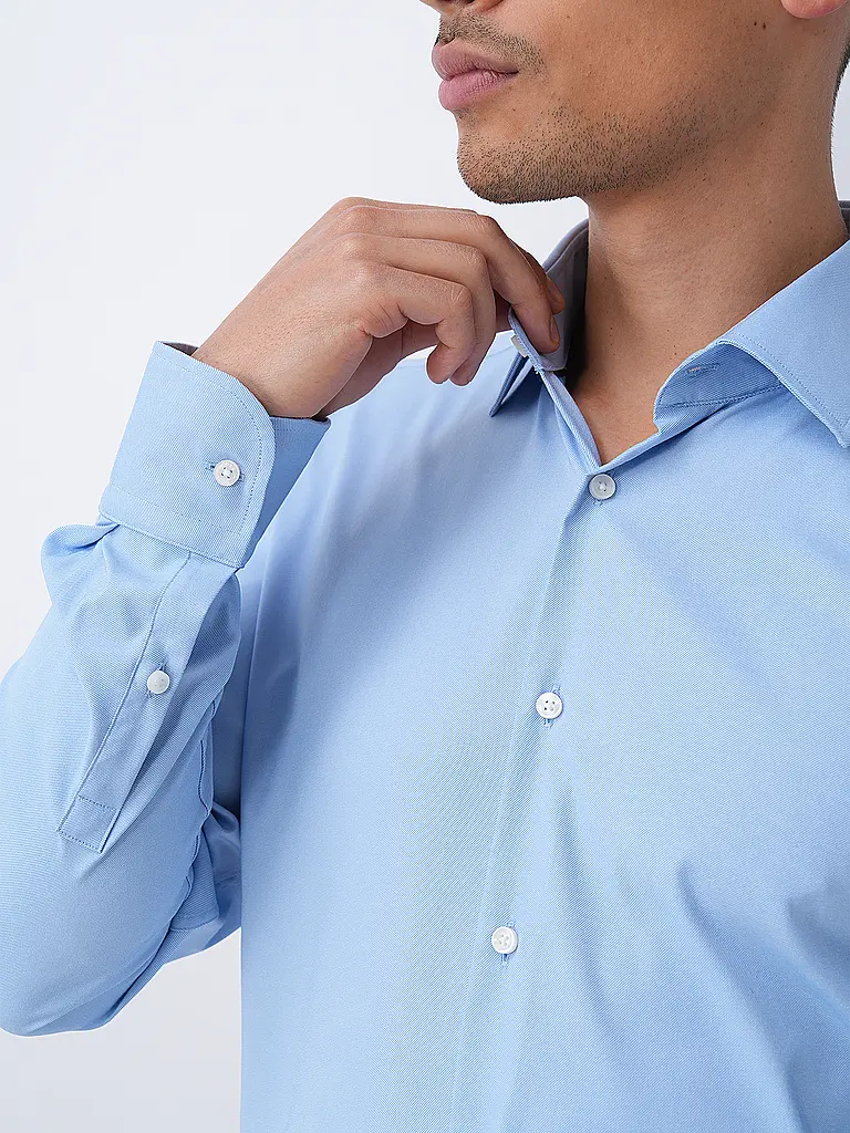 BOSS | Hemd Slim Fit HANK  | Hellblau