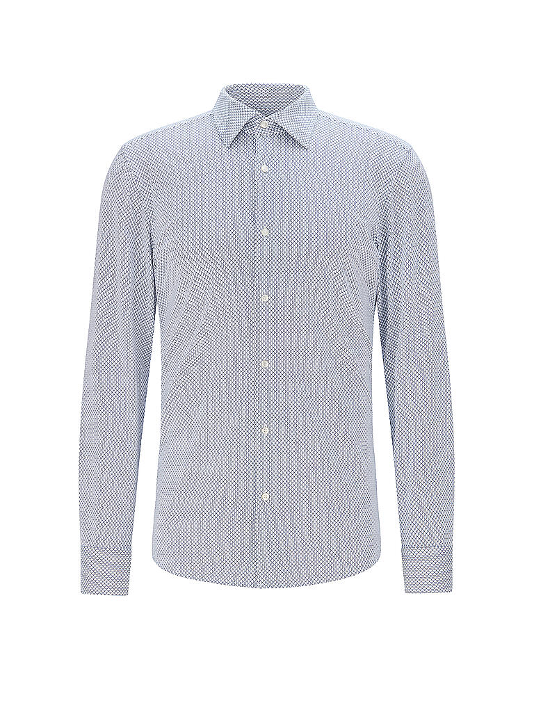 BOSS | Hemd Slim Fit Hank Performance | blau