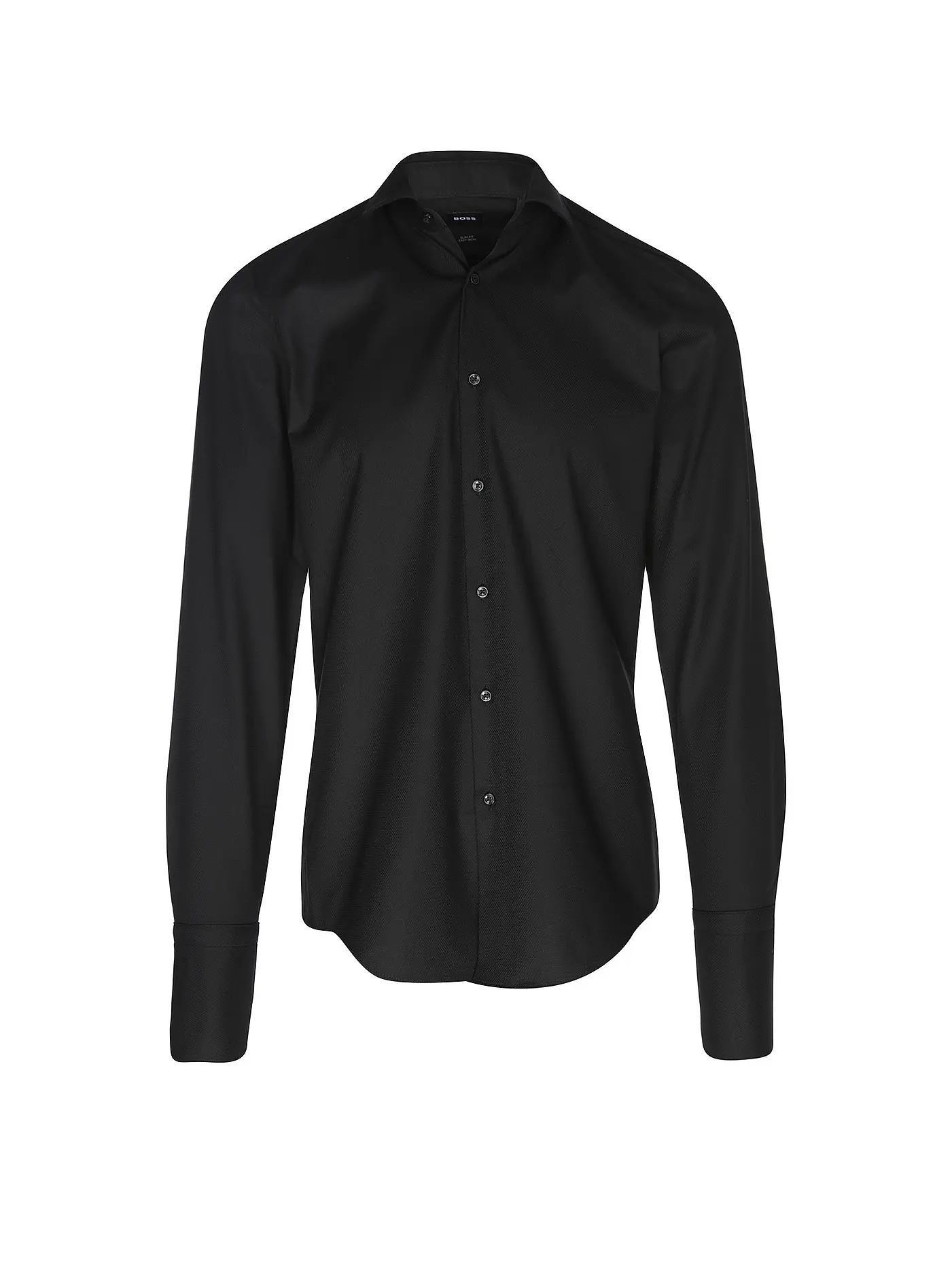BOSS | Hemd Slim Fit HANK | schwarz