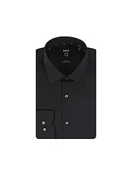 BOSS | Hemd Slim Fit Hank | schwarz