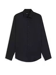 BOSS | Hemd Slim Fit HANK | schwarz