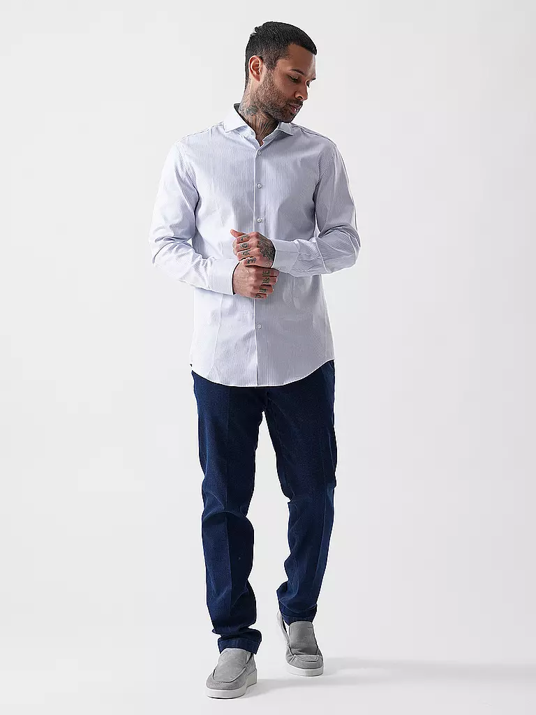 BOSS | Hemd Slim Fit HANK | weiss