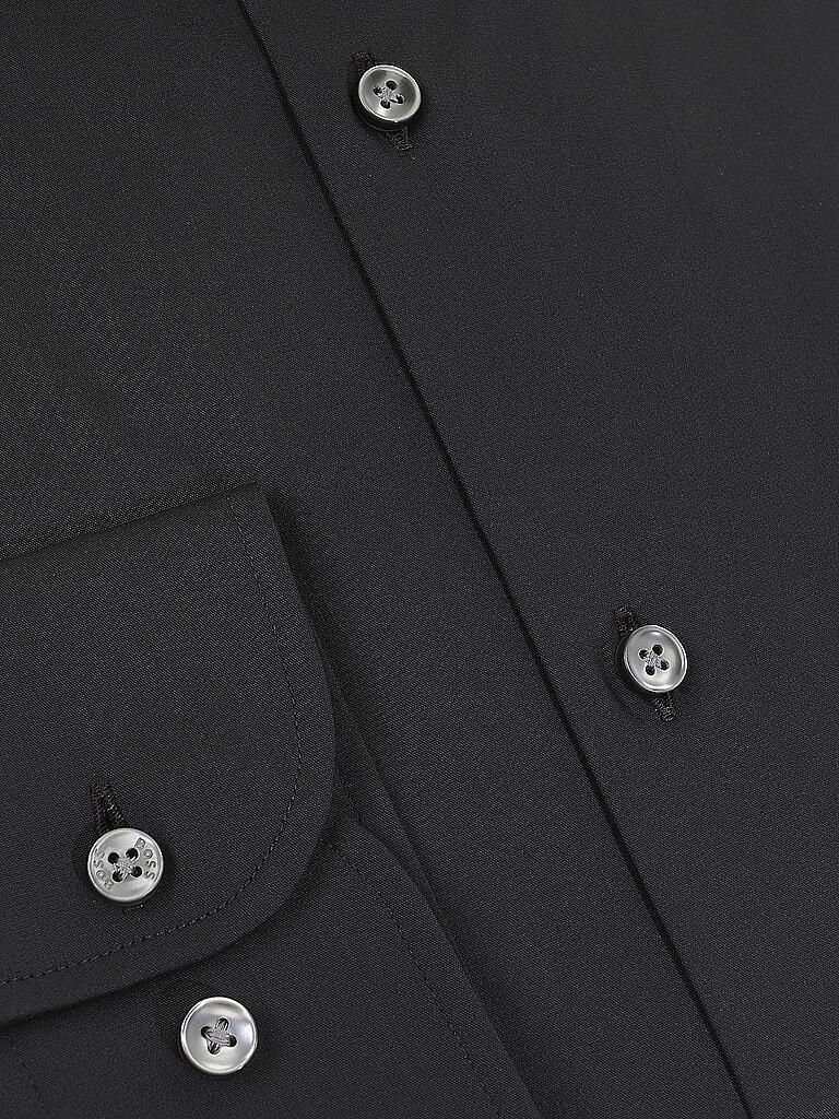 BOSS | Hemd Slim Fit Hank | schwarz