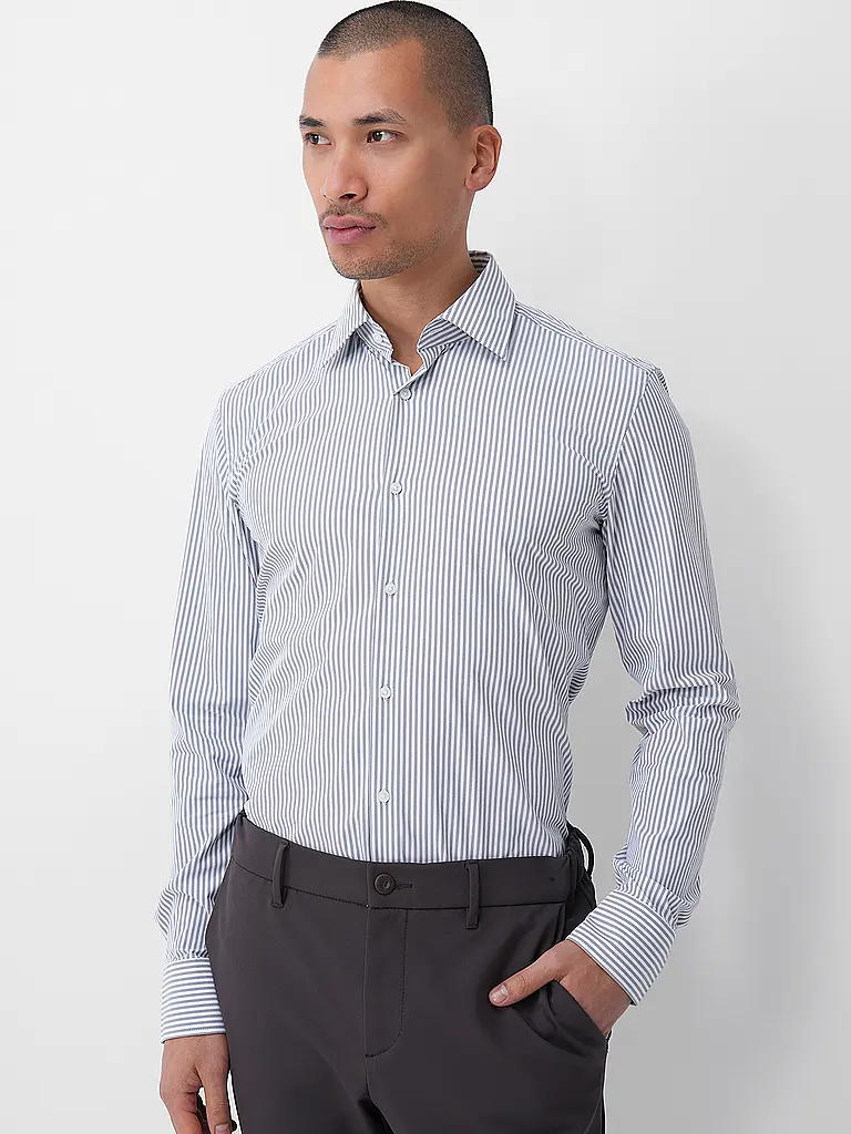 BOSS | Hemd Slim Fit HANK | Grau