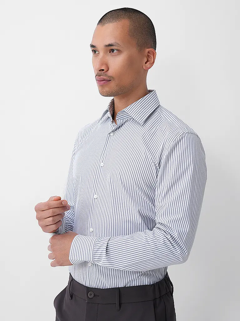 BOSS | Hemd Slim Fit HANK | Grau