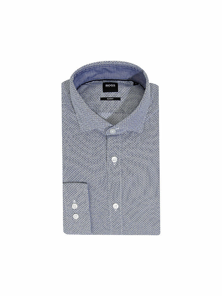 BOSS | Hemd Slim-Fit "Ridley" | blau