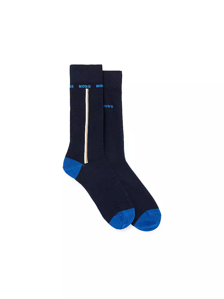 BOSS | Herren Socken ICONIC 2er Pkg  dark blue | dunkelblau