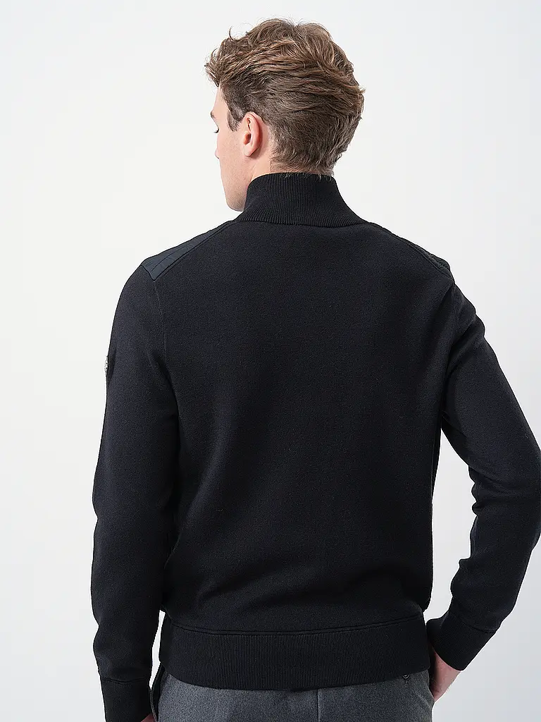 BOSS | Hybridjacke  | Schwarz