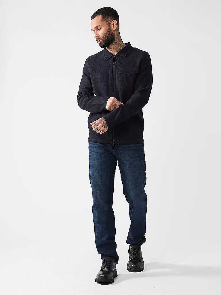 BOSS | Jeans Straight Fit MAINE  | dunkelblau