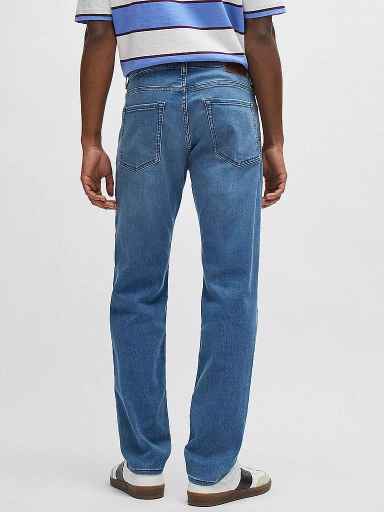 BOSS | Jeans Straight Fit RE.MAINE | hellblau