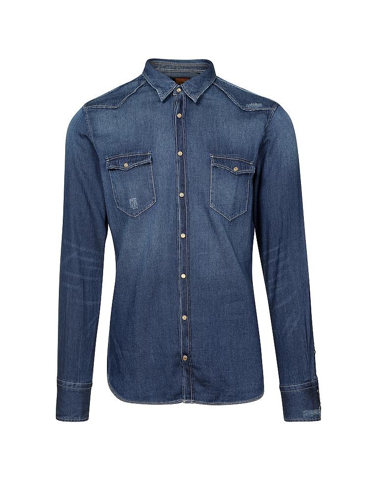 BOSS | Jeanshemd Slim-Fit "Erodeo" | 