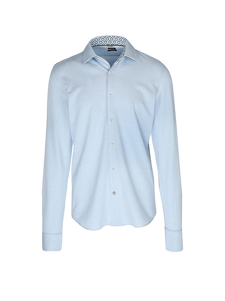BOSS | Jerseyhemd Casual Fit | hellblau