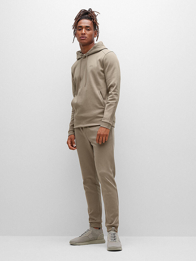 boss soody curved hoodie