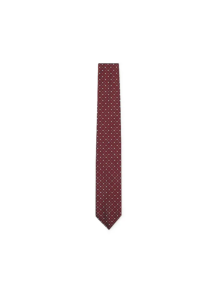 BOSS | Krawatte  | dunkelrot