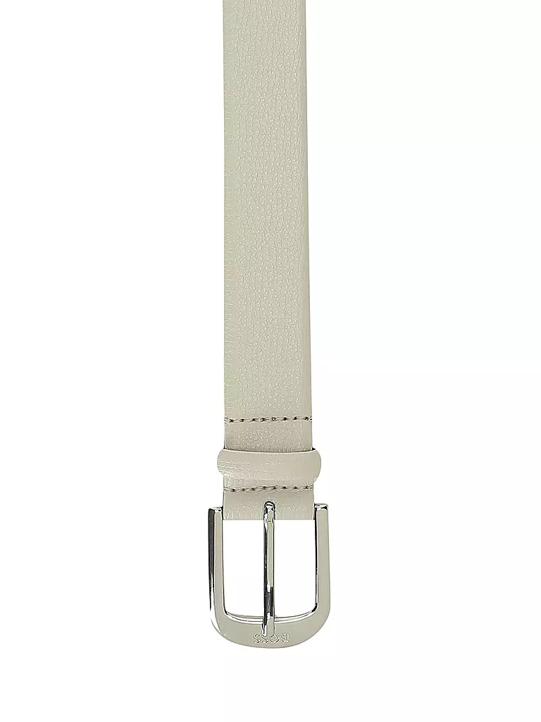BOSS | Ledergürtel ANNA | creme