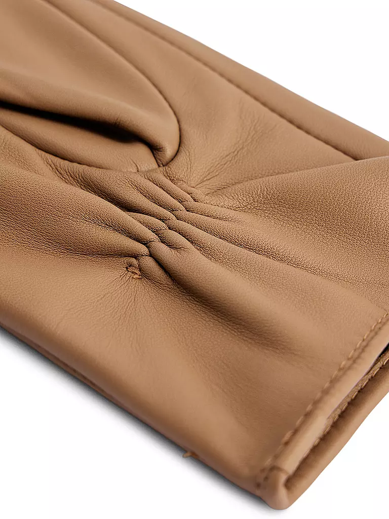 BOSS | Lederhandschuhe GUEEN | beige