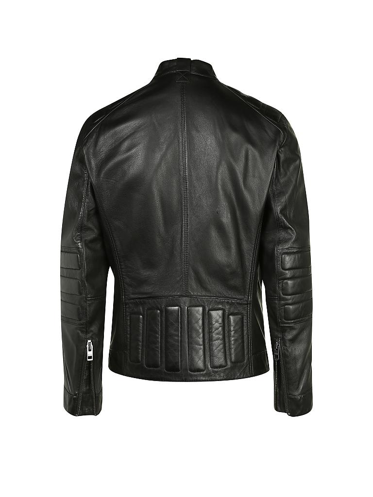 BOSS | Lederjacke "Jagson2" | schwarz