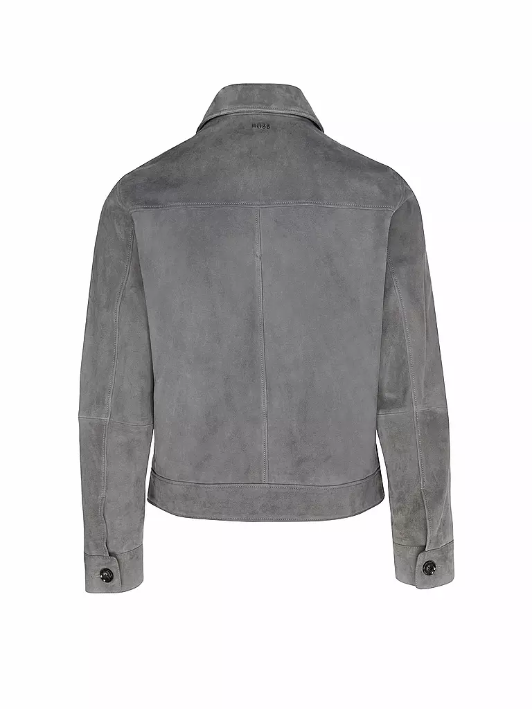 BOSS | Lederjacke H-MALBANO5 | beige