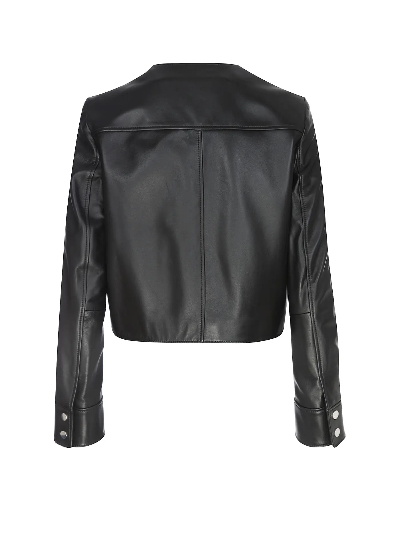 BOSS | Lederjacke SADENITA | schwarz