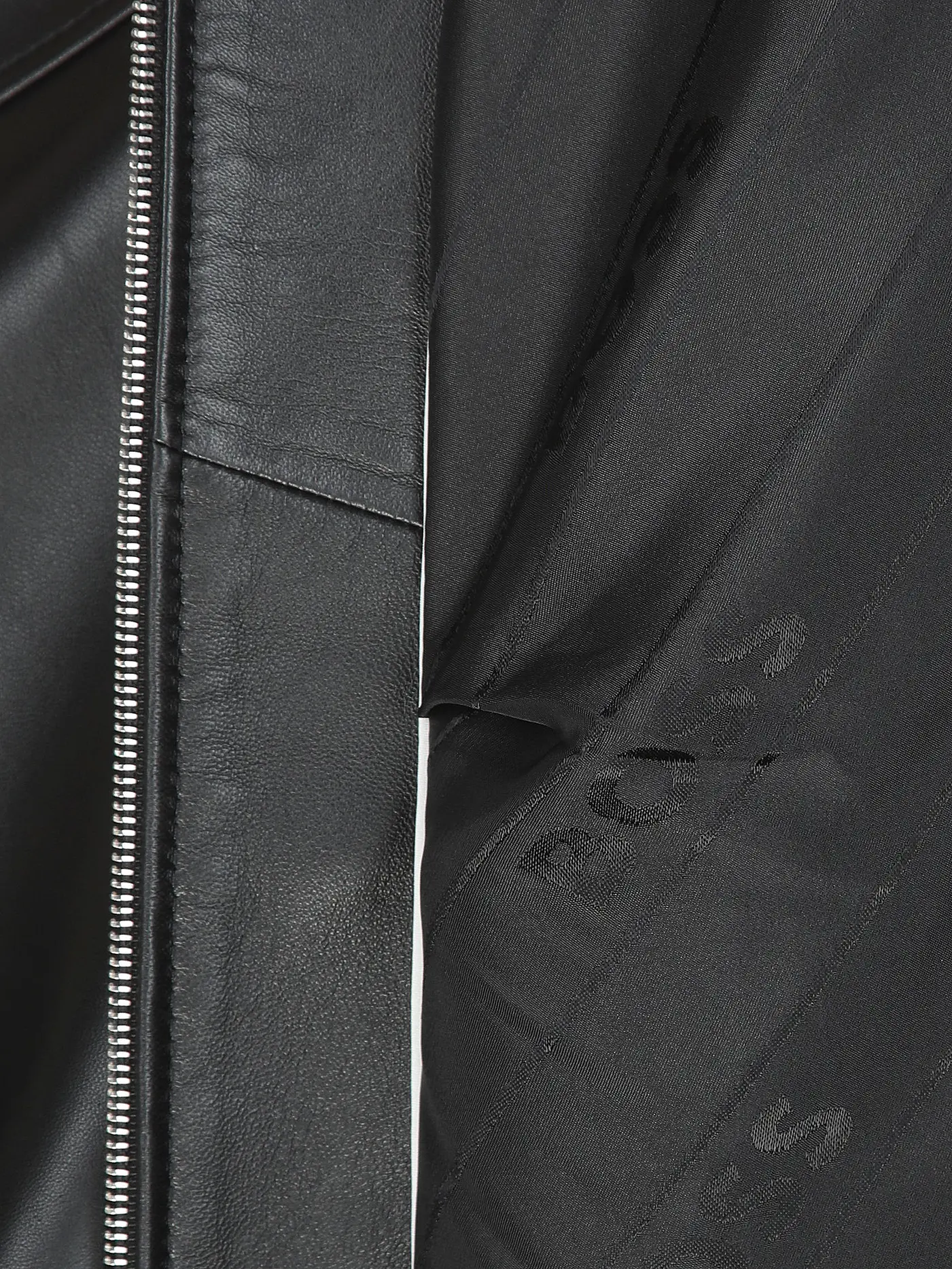 BOSS | Lederjacke SADENITA | schwarz