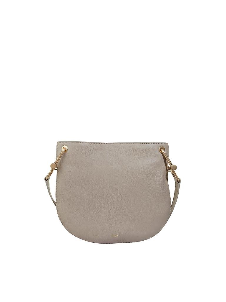 BOSS | Ledertasche - Crossbody "Kristin" | braun