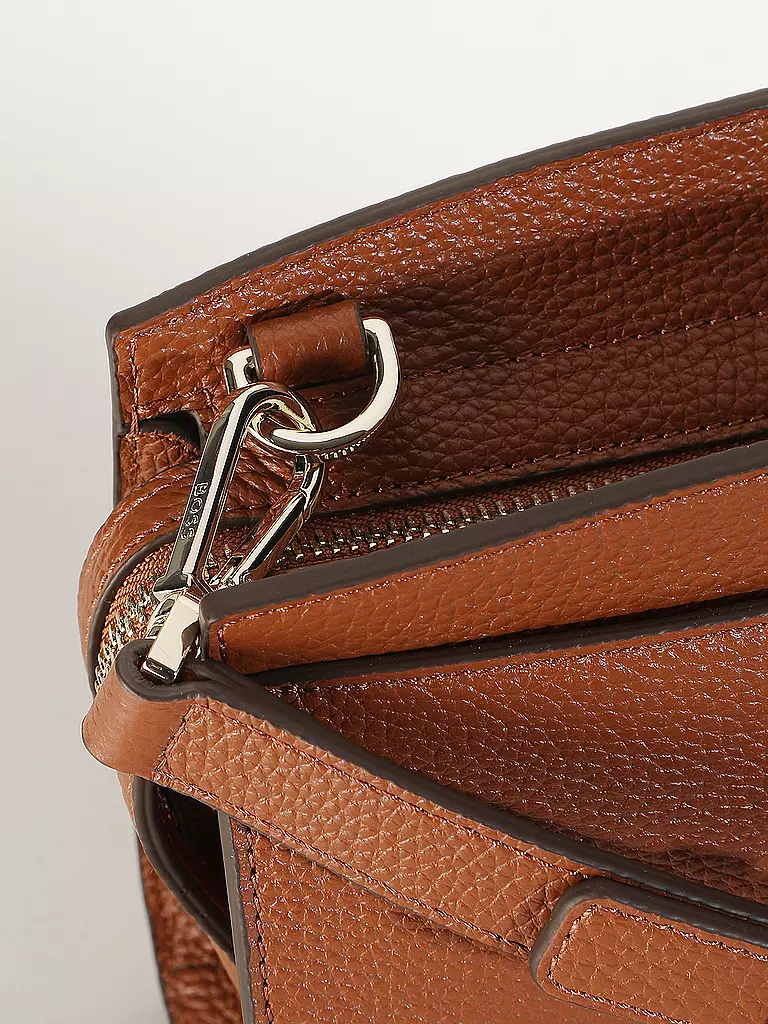 BOSS | Ledertasche - Mini Bag LIDNEY | braun