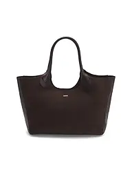 BOSS | Ledertasche - Schultertasche LENAH TOTE | Dunkelrot