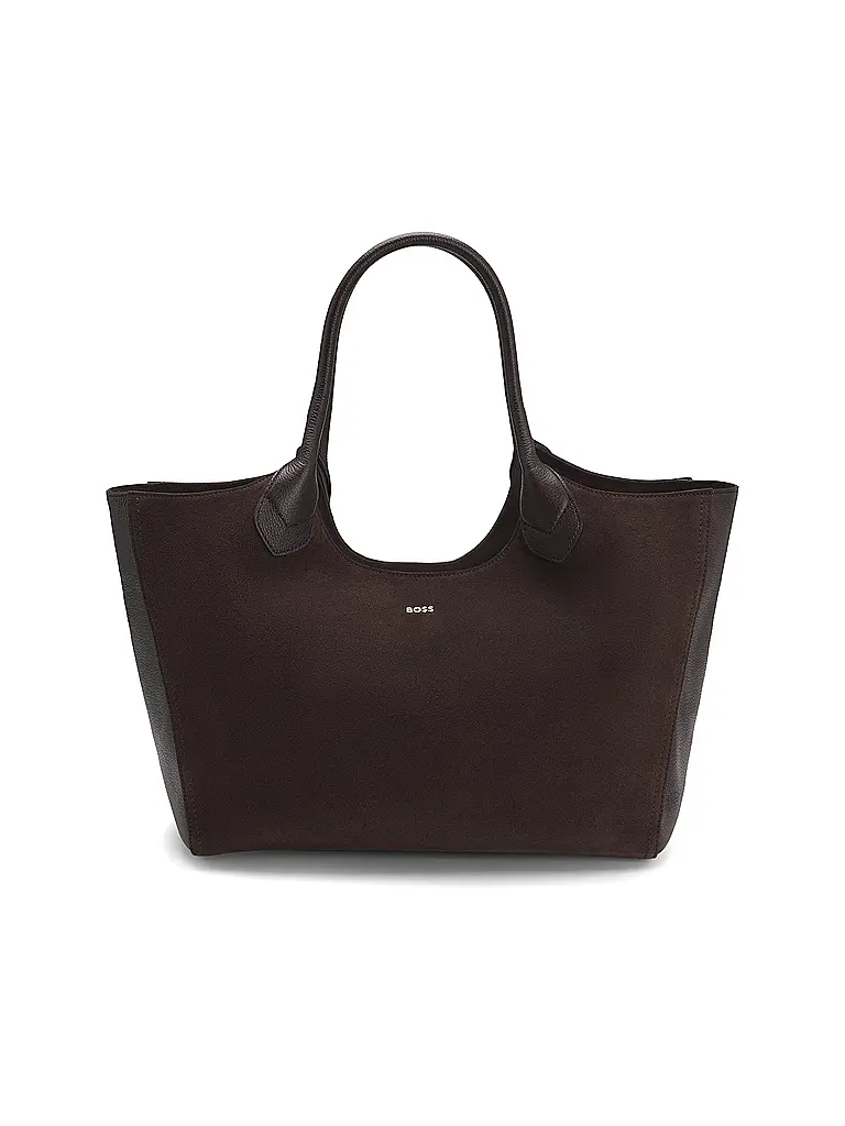 BOSS | Ledertasche - Schultertasche LENAH TOTE | 