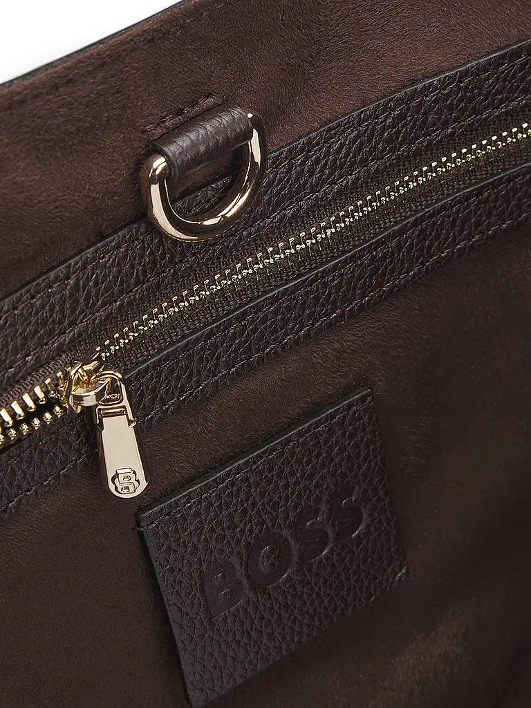 BOSS | Ledertasche - Schultertasche LENAH TOTE | 