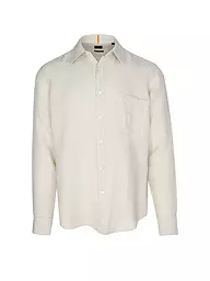 BOSS | Leinenhemd Regular Fit RELEGANT | beige