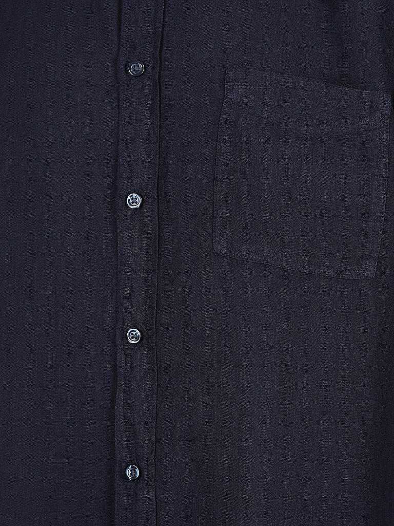 BOSS | Leinenhemd Regular Fit | blau